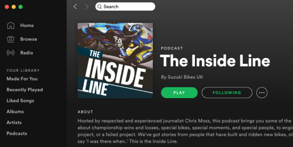 'The Inside Line' Podcast