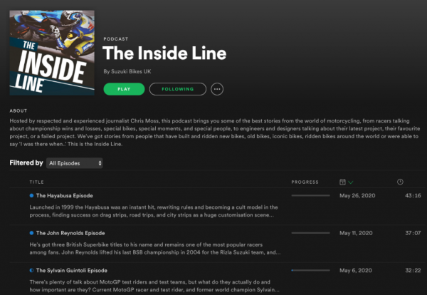 'The Inside Line' podcast
