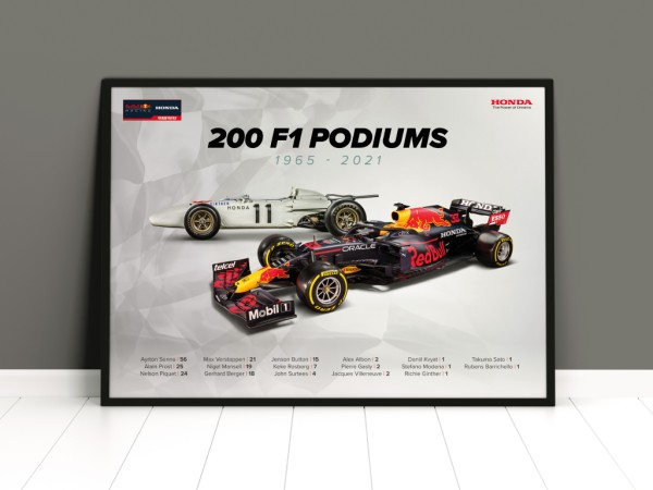 Celebrating 200 F1 podiums
